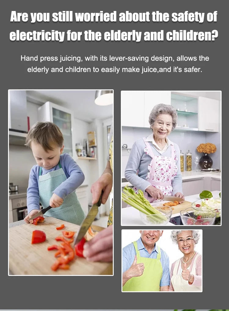 Home Multifunctional Manual Juicer Portable Small Fruit Juicer