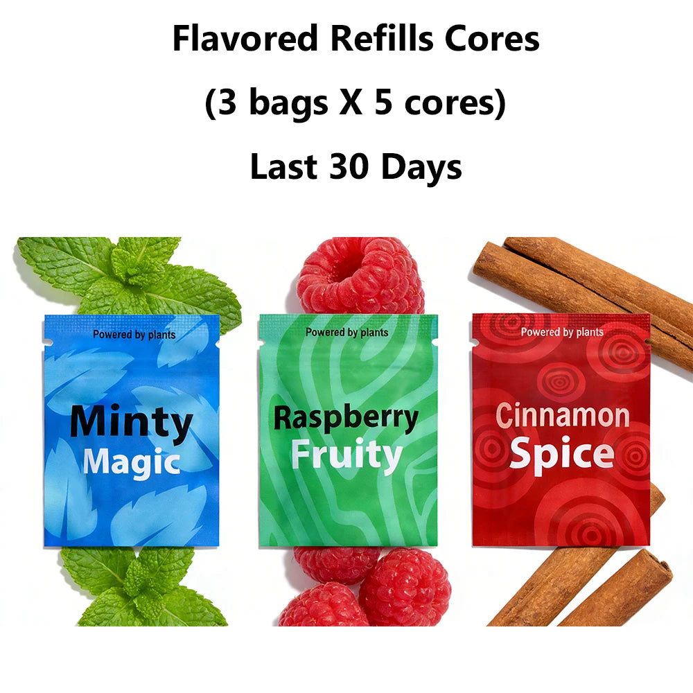Stylish Stainless Steel Aromatic Stick Air Inhaler Natural Plant Infused Extracts Compact Easy To Carry Gift For Unisex Gifts