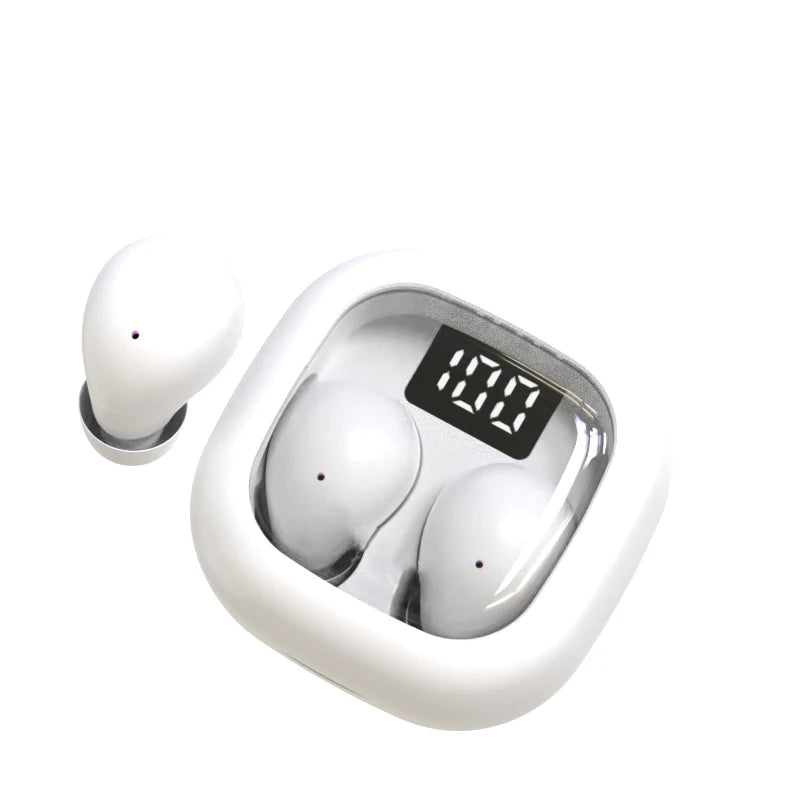 Auriculares SHUKE SK19 Pequeños | Bluetooth 5.3 | ANC | Para Dormir | Deporte | Invisibles | Todos los Teléfonos - Firu Total Sales