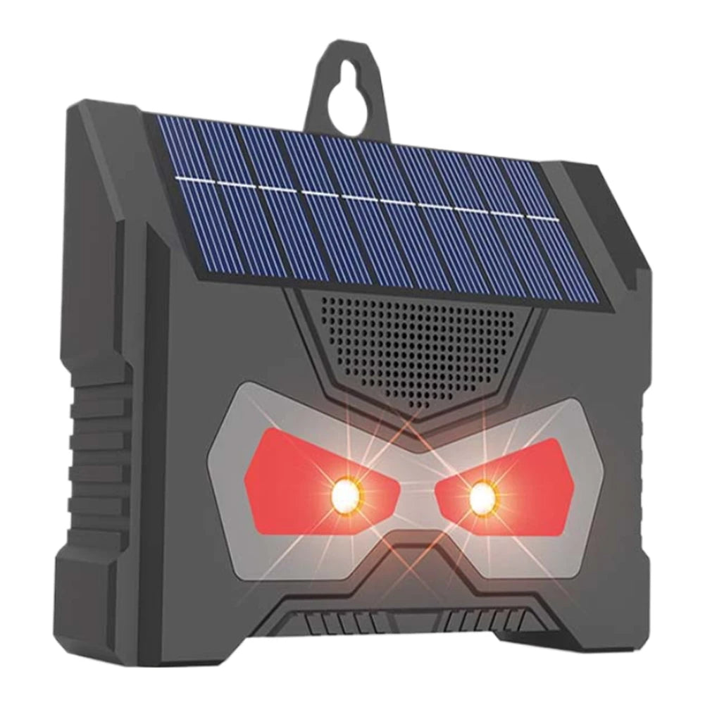 Solar Powered Ultrasonic Animal Repeller Deer Skunk Raccoon Repellent Waterproof Deer Dog Squirrel Skunk Cat Repellent Devices