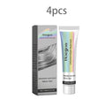 Long Lasting Hair Dye Cream Unisex Permanent Professional Covering Nourishing Non Irritating for Women Men Silver Color Hair Dye