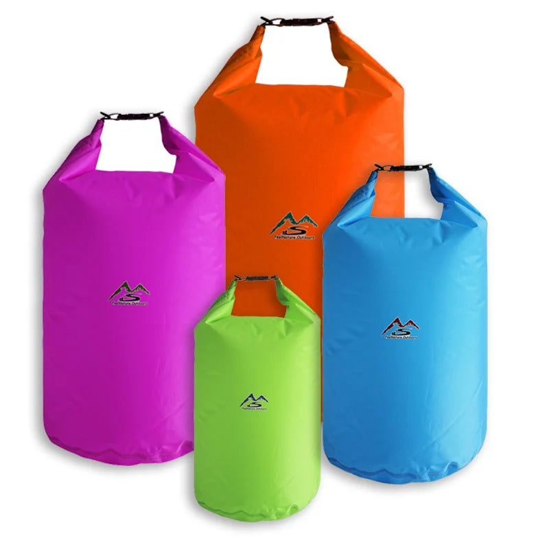 Bolsa Seca Impermeable 5-70L para Kayak, Camping, Rafting y Pesca - Mochila Outdoor
