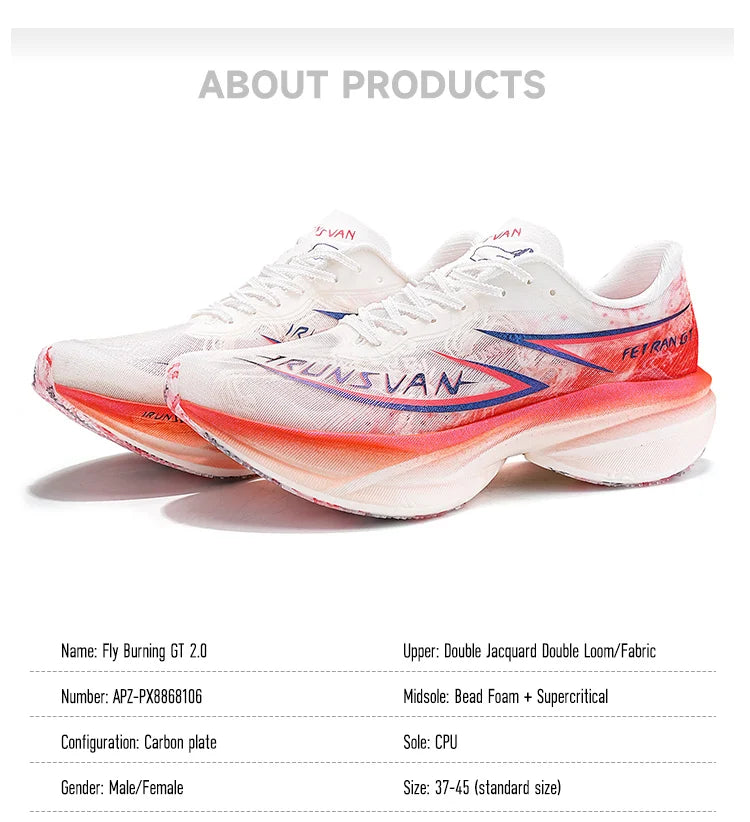 IRUNSVAN Platinum Tenis Placa Carbono | Maratón y Entrenamiento | Hombre y Mujer | Ed. Limitada Año del Caballo