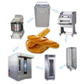 Full Set Bakery and Pastry Equipment Large Complete Commercial French Bread Make Machine Customized