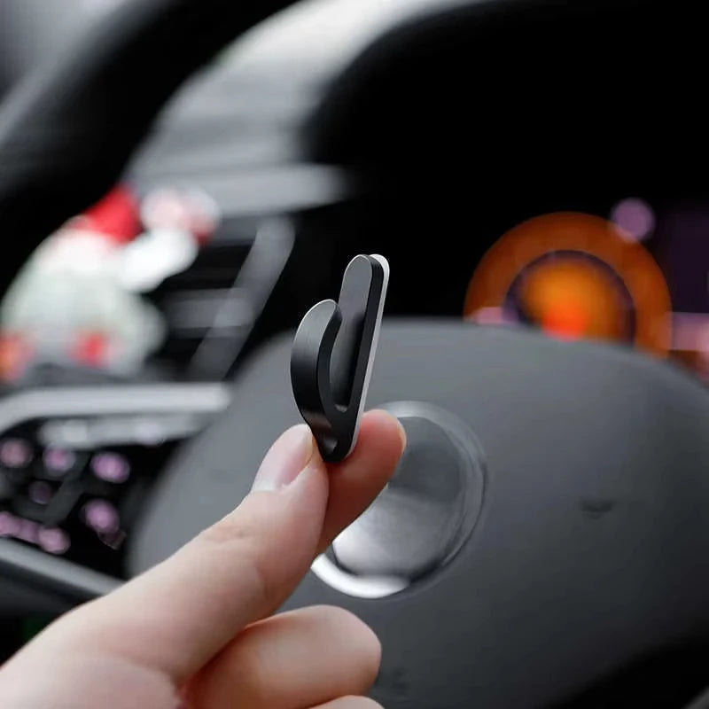 Car Hooks Organizer Self Adhesive Hook Hanger for USB Cable Headphone Key Bag Kitchen Bathroom Mini Hooks Storage Organizer