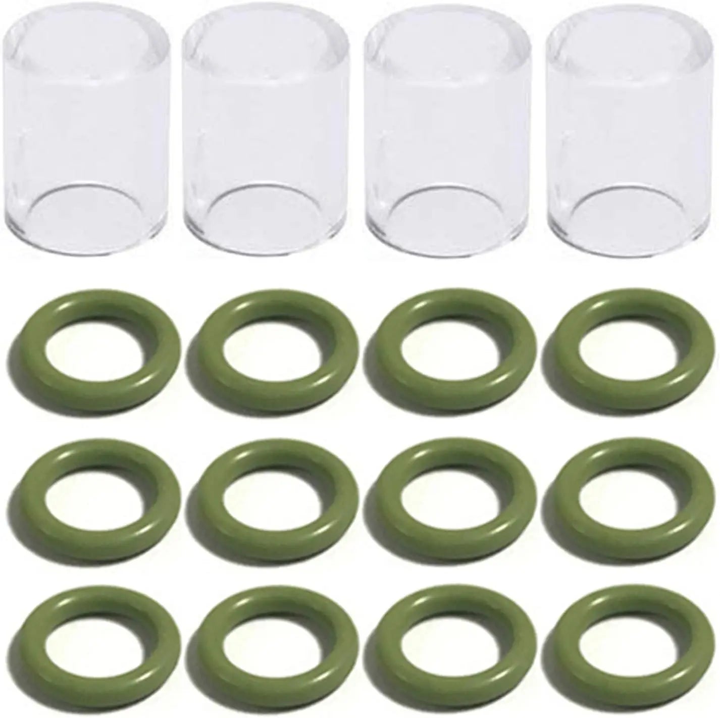 37 pieces TIG Welding Torch Gas Lens Kit accessories for DB SR WP 9 20 25 Tig welding torch with #10 cup + aluminum nozzle + chu