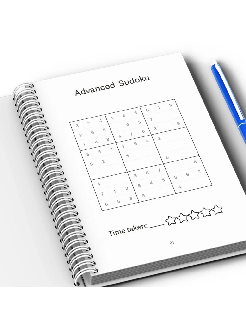 Sudoku Practice Book Math Exercise Thinking Logic for Kids of All Ages, Brain Exercise