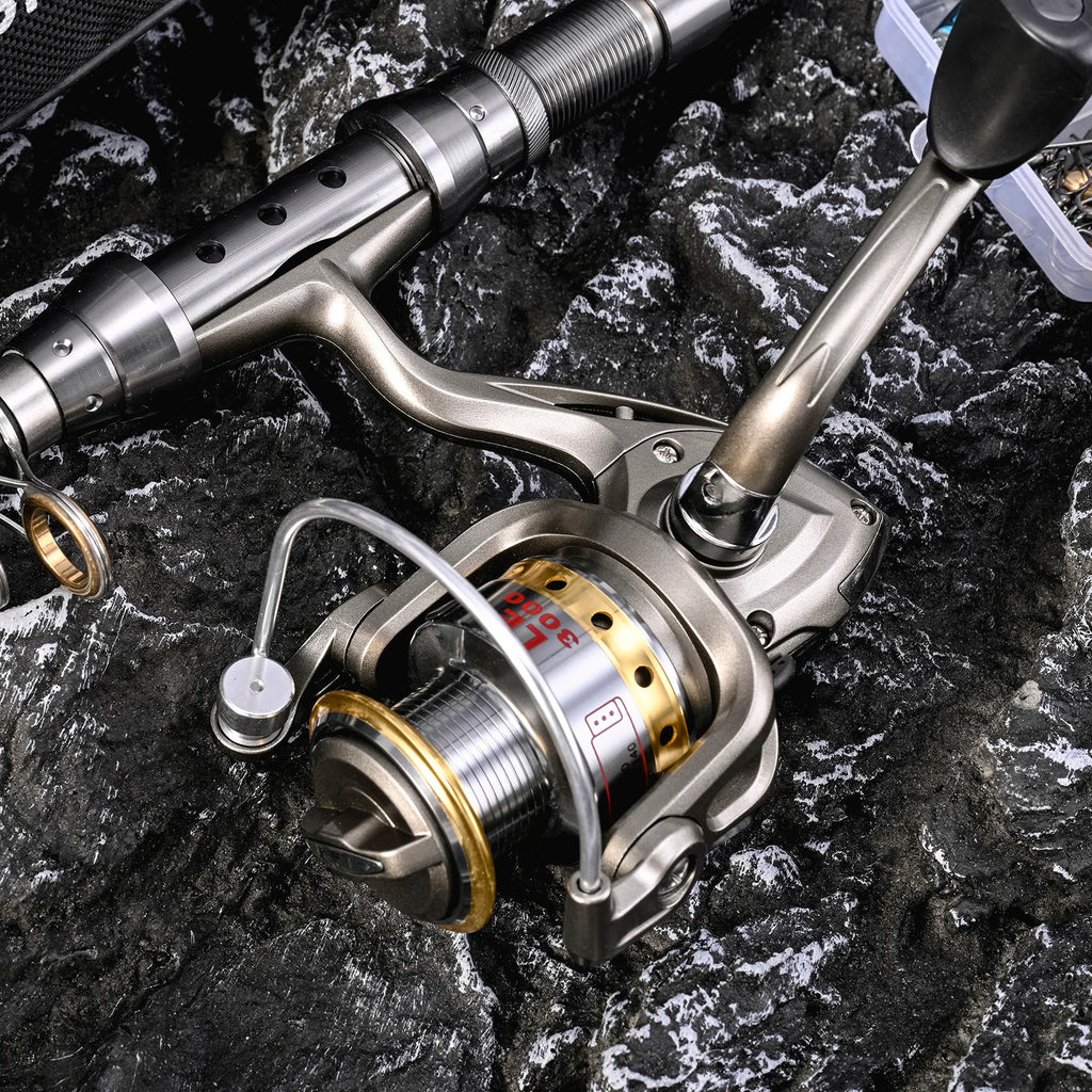 2-Pack Telescopic Fishing Rod & Reel Combo | Carbon Fiber | Full Accessories Set