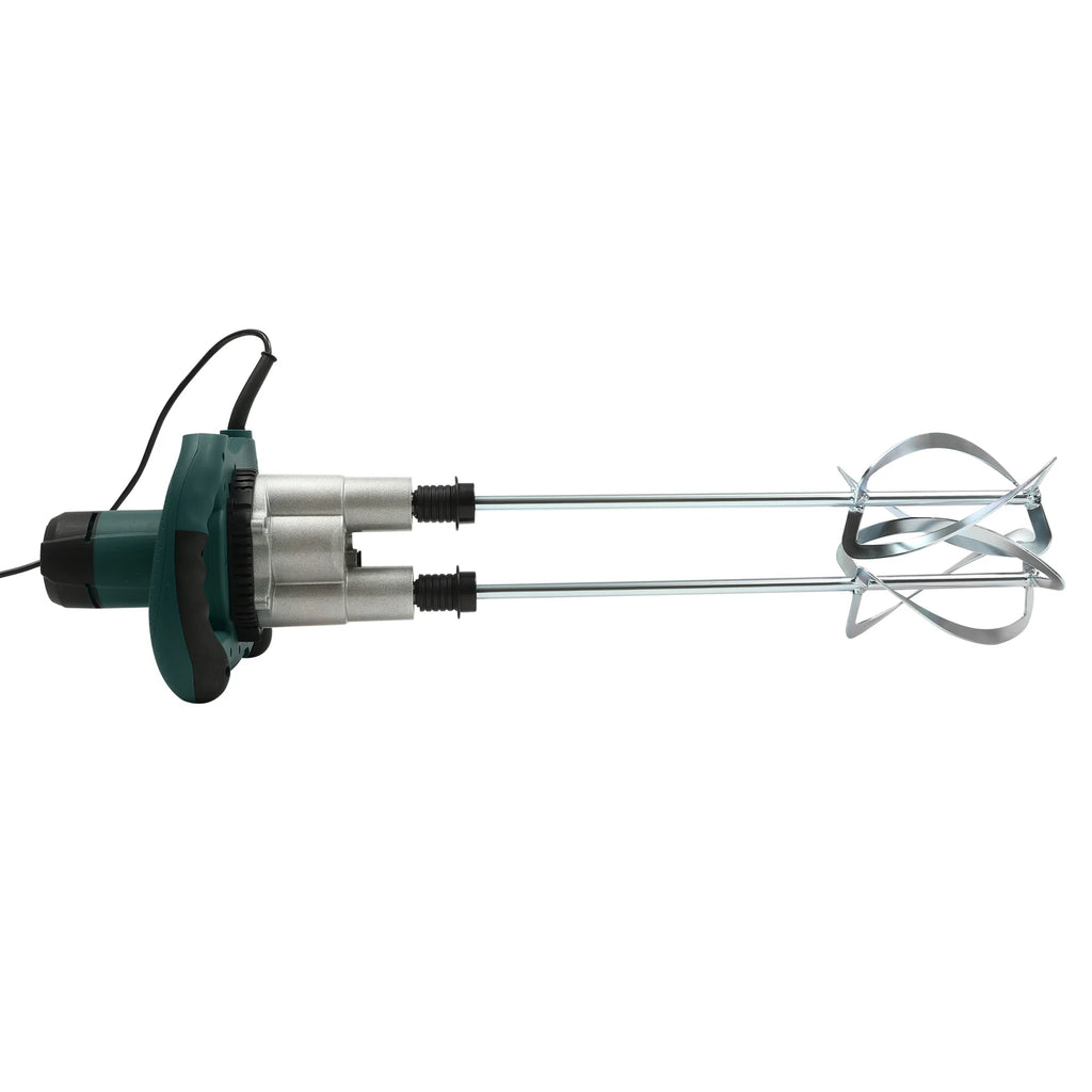 Handheld Paint and Mortar Stirrer Corded Electric 2-Gear Concrete Mixer 6 Speeds Optional Red/Green US/EU Standard 110V