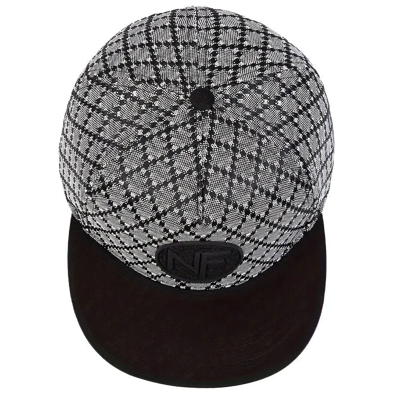 Unisex NF Letter Embroidery Hip-Hop Hats Spring and Autumn Outdoor Adjustable Casual Baseball Caps Sunscreen Hat - Firu Total Sales