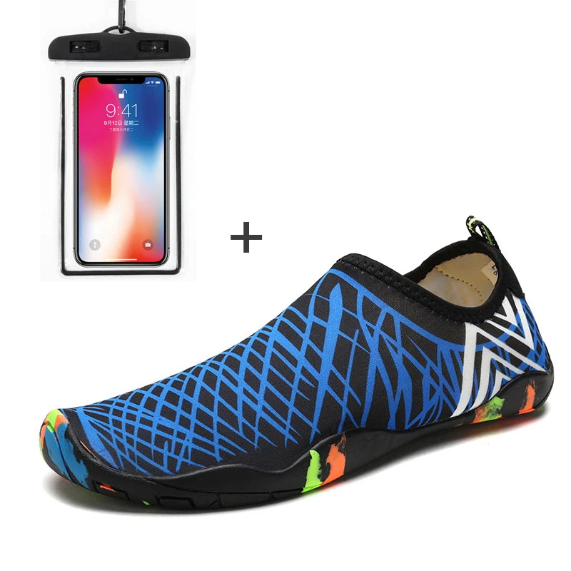 Quick-Drying Summer Water Shoes Unisex Seaside Beach Sock Barefoot Sneakers Men Swimming Upstream Sports Diving Aqua Shoes Women