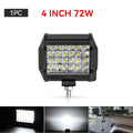 Barra LED Off Road 120W Combo | IP68+ | 6500K | 12V/24V | Camión, Tractor, Barco, SUV y ATV 4x4