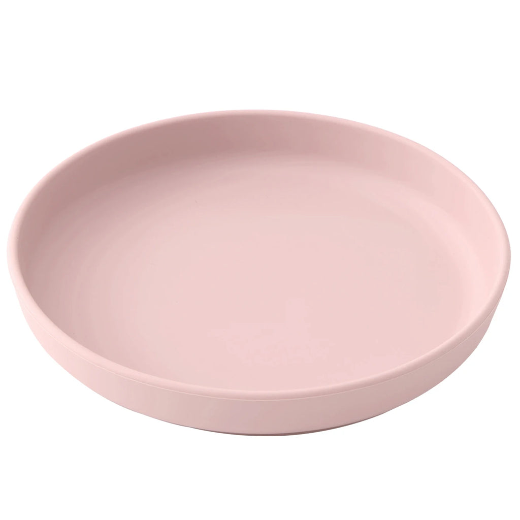 Plato de Silicona Antideslizante Color Kids para Bebé | Sin BPA | Alimentación 🍼