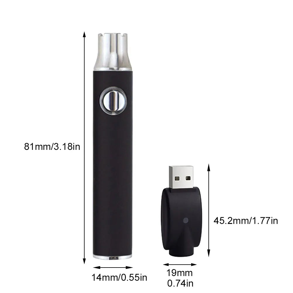 Portable Electric Soldering Iron Pen 350/650/1100mAh Battery Welding Tool Kit 510 Thread Heat Tip Electronic Welding Repair Tool