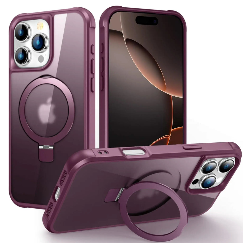 Magnetic Case for iPhone 16 15 14 13 12 11 Pro Max Plus with Mag-Safe Slim Cover - Firu Total Sales