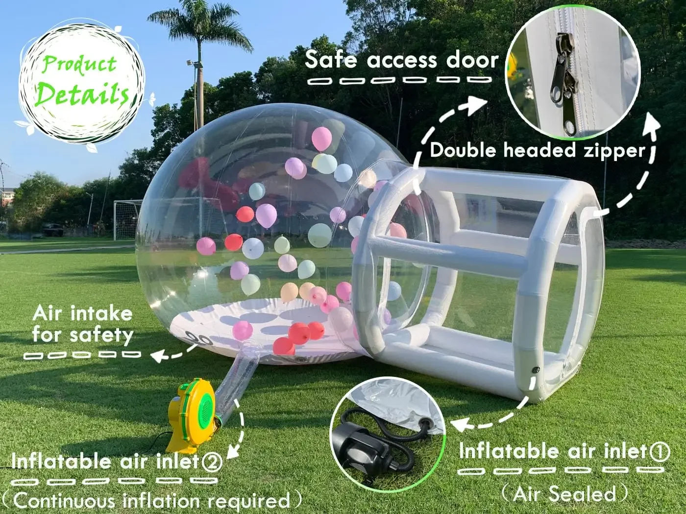 Castillo Inflable Comercial PVC para Fiestas y Bodas | Garantía 2 Años 🎪 - Firu Total Sales