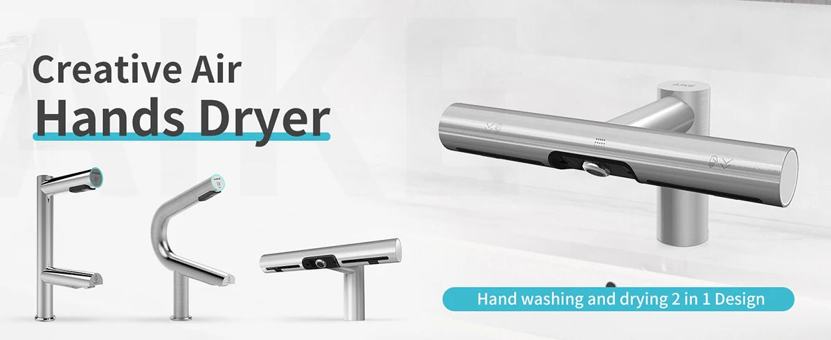 AIKE Automatic Liquid Soap Dispenser For Hands Washing Kitchen Liquid Soap Dispenser Chargeable USB Smart Dispenser For Soap