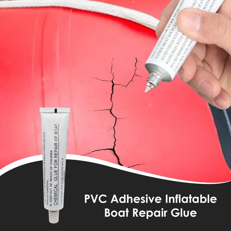 30ml PVC Glue for Inflatable Boat Inflatable Boat Repair Glue Bonding Repair Supplies for Paddle Boat Kayak Air Cushion ,/\p9