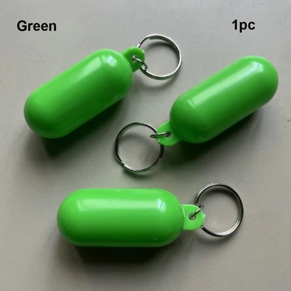 New Plastic Boat Kayak Floating Keyring 7 Colors Replacement Marine Sailing Boat Float Keychain Boat Accessory Floating Keychain
