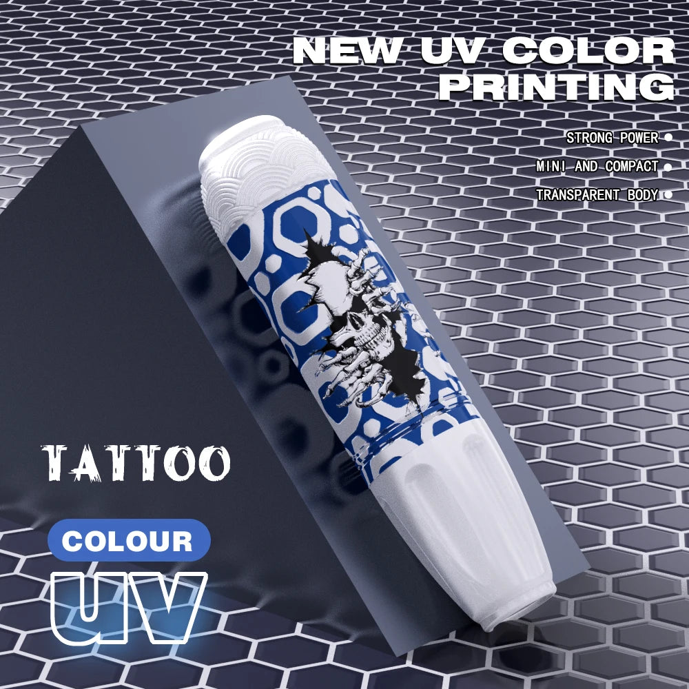 Tattoo gun kit, complete tattoo gun set, including 20 tattoo cartridge needles and 11 colors of tattoo ink, suitable for tattoo beginners and tattoo artists