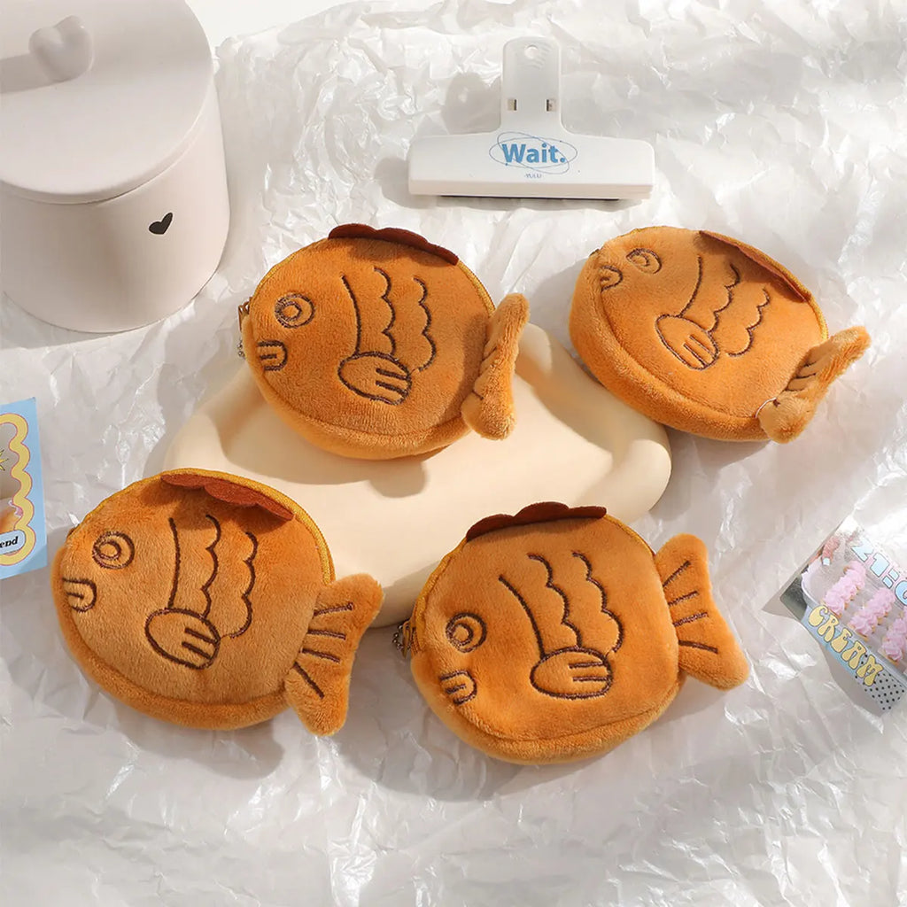 Monedero de Peluche Kawaii | Porta Monedas, Llaves y Auriculares | Regalo para Niños