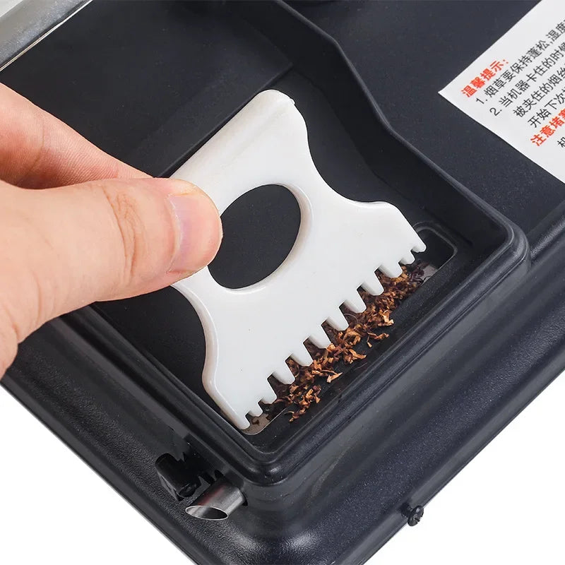 Double Rail Tobacco Rolling Machine Aluminum Alloy Cigarette Maker Injector Cigaret Filling 5.5/6.5/8mm Tube Smoking Accessories