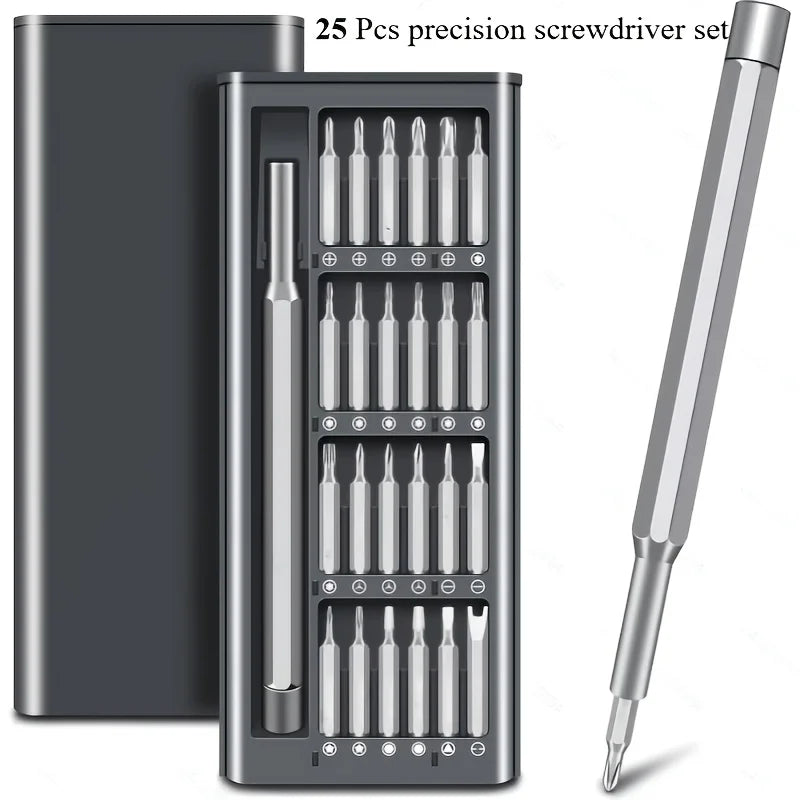 25 in 1 precision screwdriver kit with magnetic bits perfect for mobile phone and tablet repair