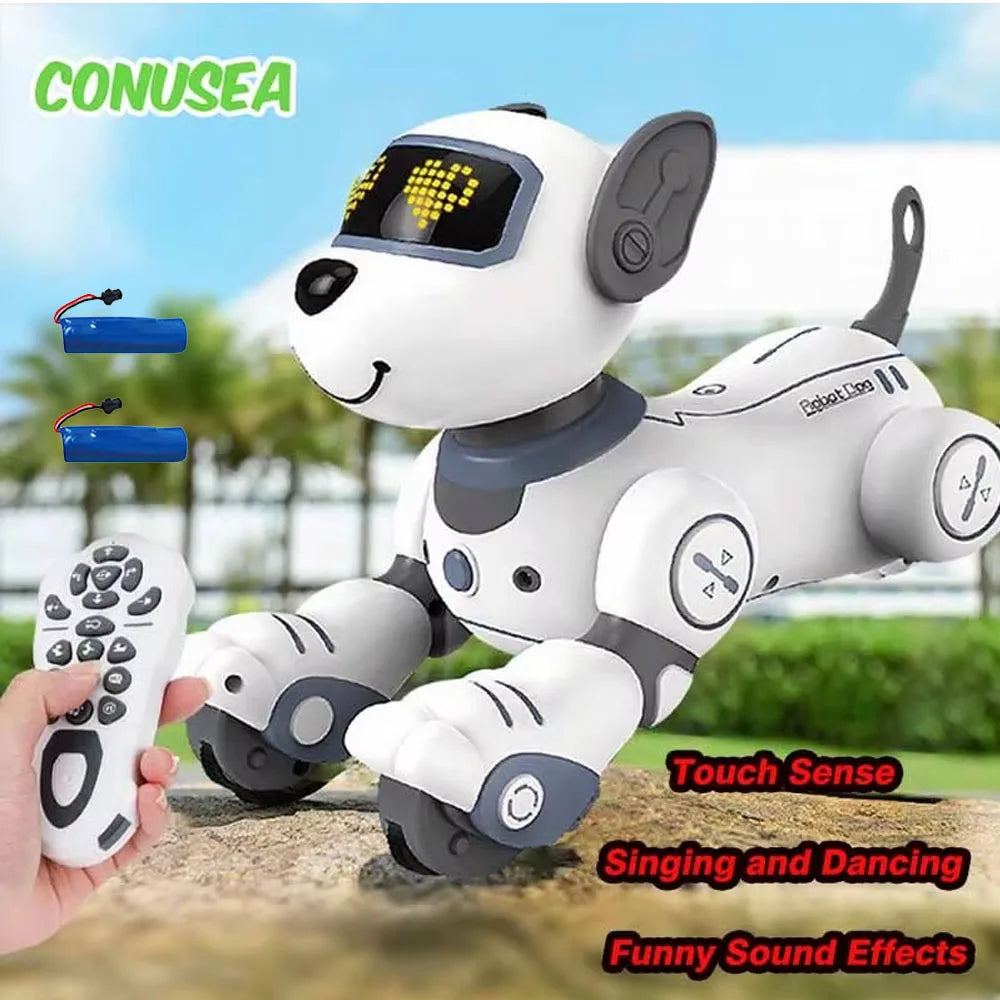 Perro Robot Inteligente con Control Remoto | Acrobacias | Regalo para Niños - Firu Total Sales