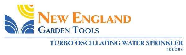 Water Sprinkler 100003 Adjustable Pattern to Cover 4,000 sq.ft. by New England Garden Tools