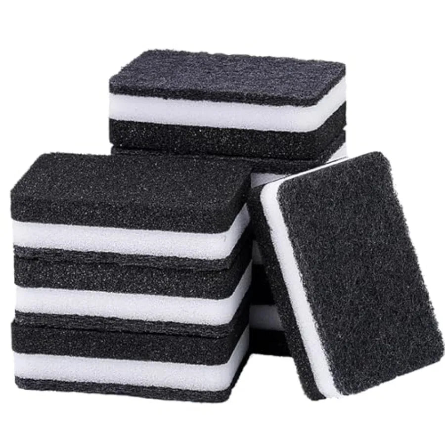 Natural Kitchen Sponge 6 Pack Heavy Duty Scrub Cellulose Sponge Premium Multifunction Eco Friendly Cleaning Sponges for Dishes