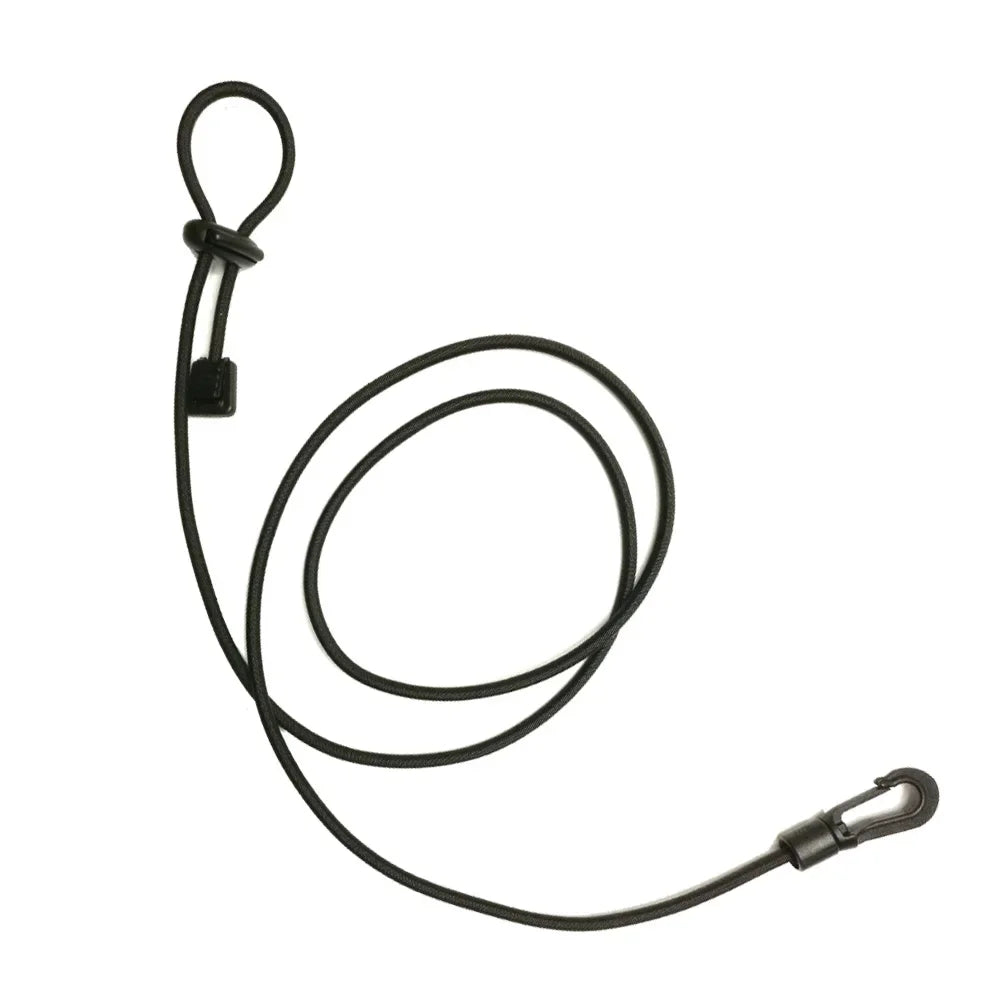 1.2M Canoe Kayak Paddle Leash Clip Safety Fishing Rod Tether Holder Lanyard