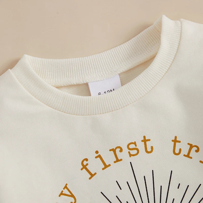 Adorable Toddler Winter Hoodies Stylish Design Cartoon Bear Print Pullover Warm Sweatshirt Kids Casual Tops for Autumn