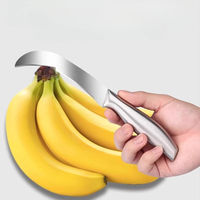 Fruit Knife Household Sharp Multi-function Scimitar Stainless Steel Special Knife for Cutting Pineapple Fruit Peeler Boning Knif