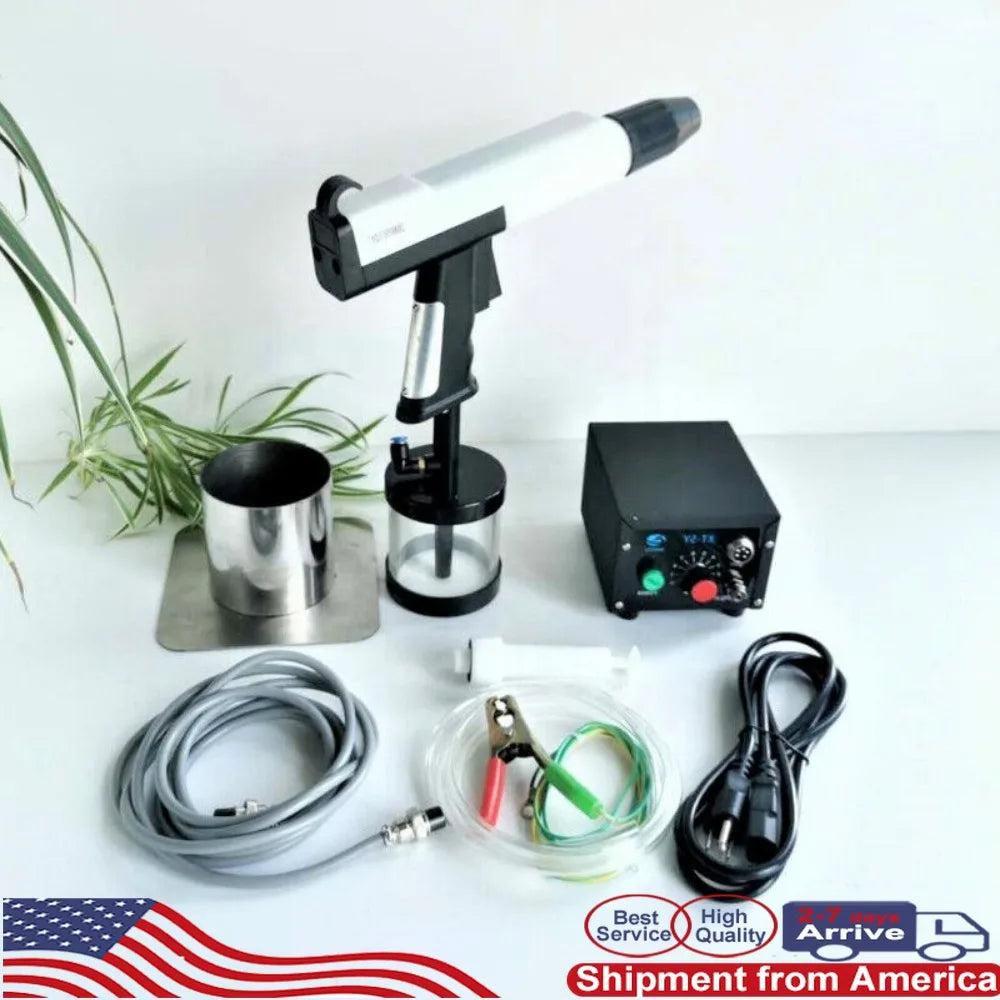 Tpaitlss WX-958 Spray Gun XT-SY-01 Home DIY Portable Powder Coating Spraying Unit