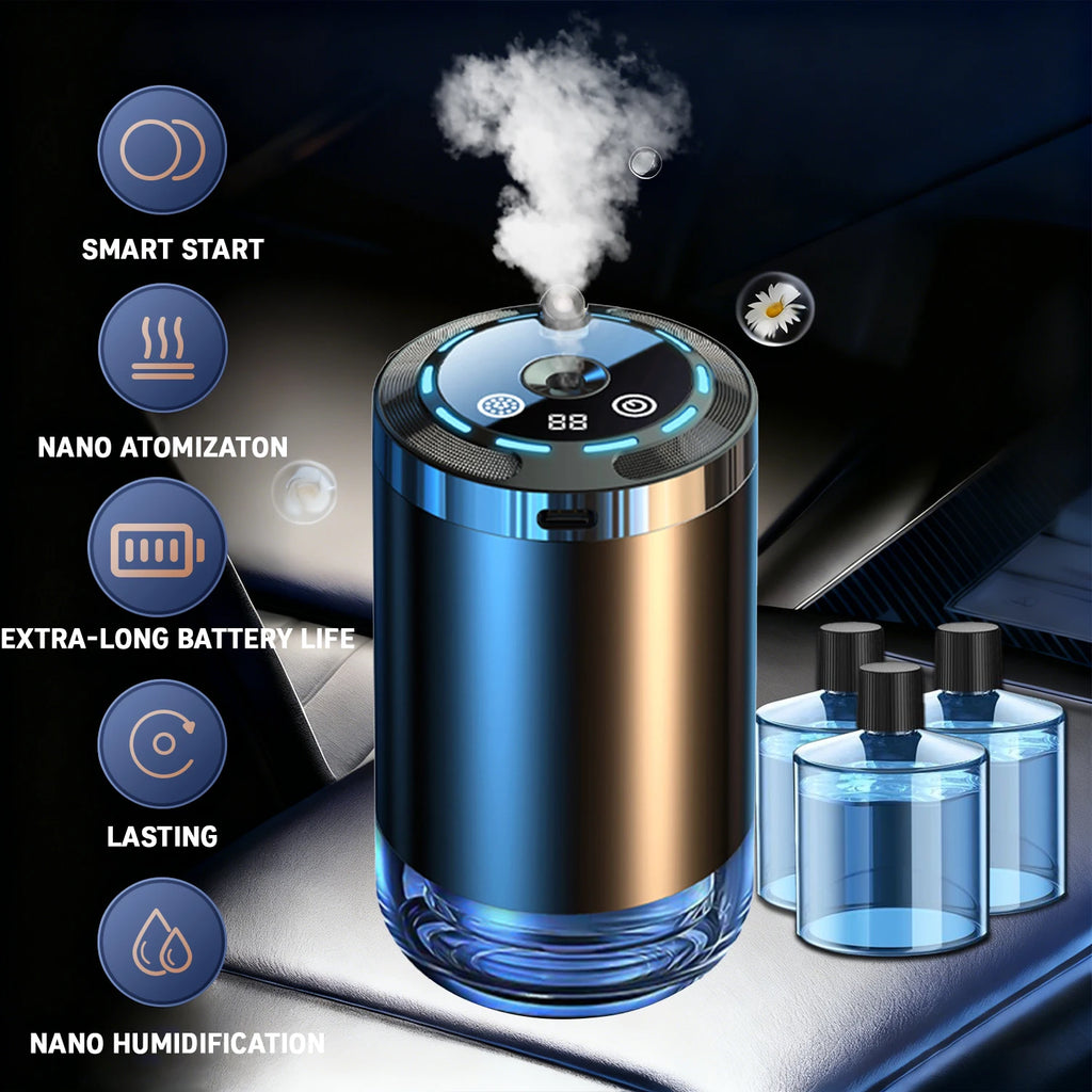 Car Diffuser Humidifier 5 Modes Car Humidifier Aromatherapy Diffusers Car Air Freshener For Car Home Office Bedroom