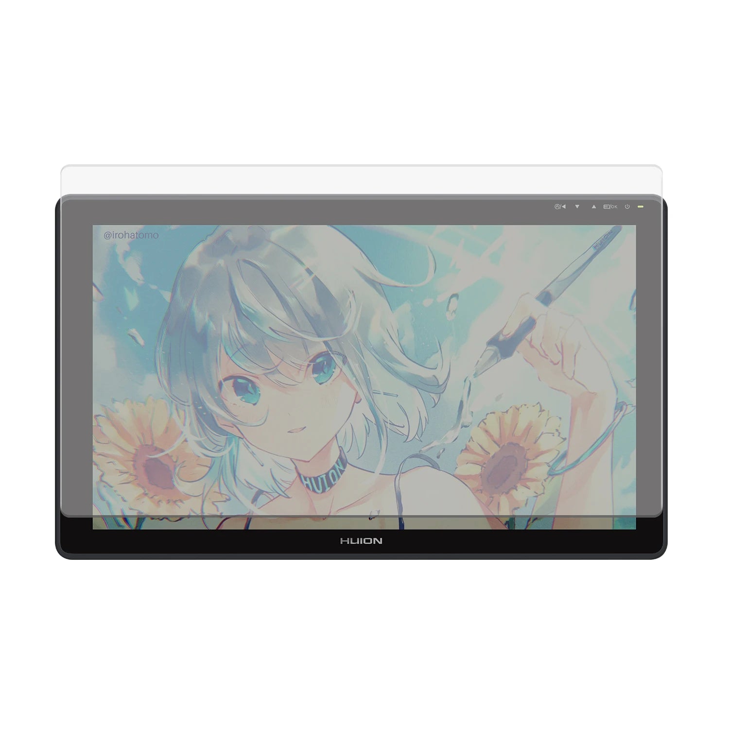 HUION Anti-Glare Film Replacement Display Screen Protector for Kamvas 12/13/16/22/24