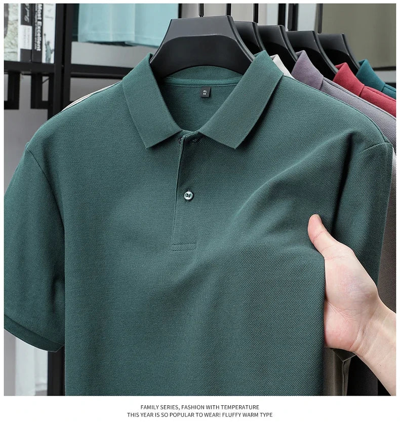 Polo 100% Algodón para Hombre | 19 Colores | Golf y Deporte | Acabado Sedoso 👔