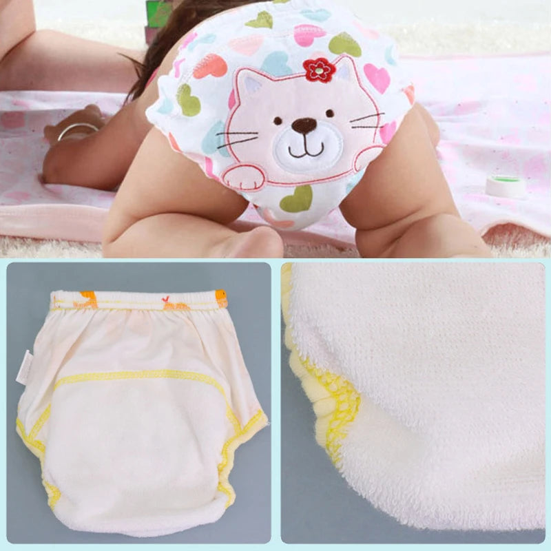 Reusable Baby Training Pants – Unisex Cotton Diapers