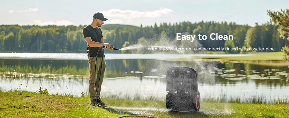 C-TOF Robot Lawn Mower Redkey MGC1000 Lawn Mower Robot Cable Break Detection Climbing Capacity 45% App Control Mowing Robot