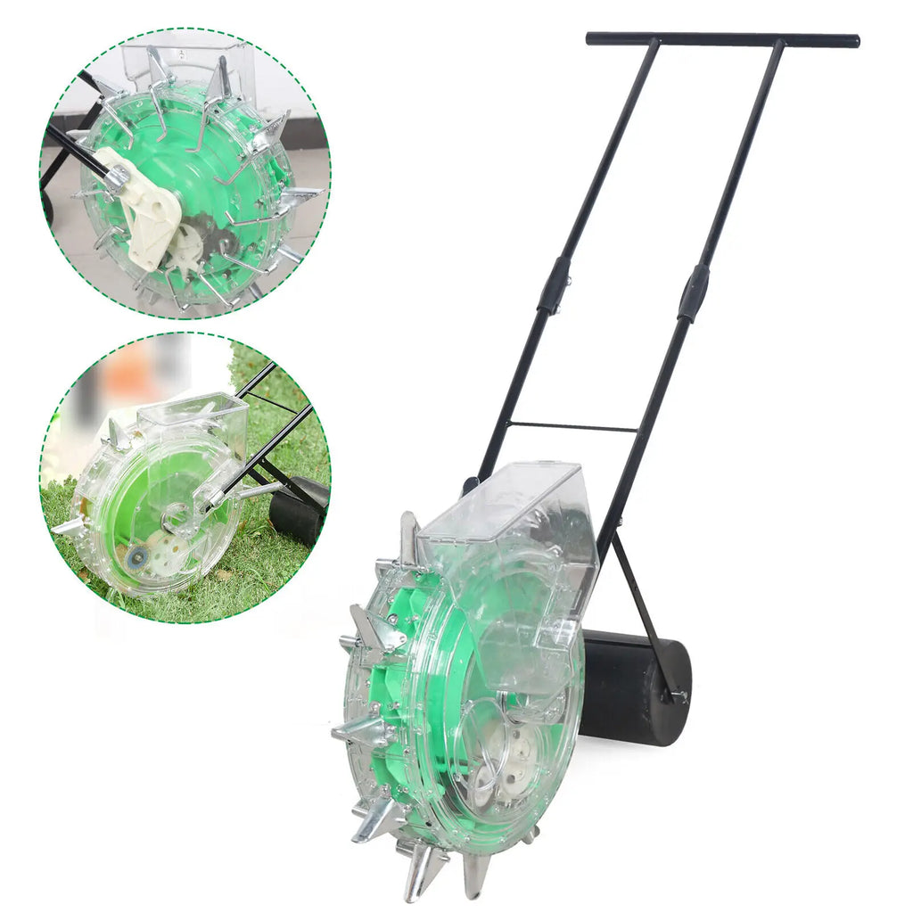Hand-push Roller Seeder Corn Soybean Fertilizer Machine Manual Peanut Planter