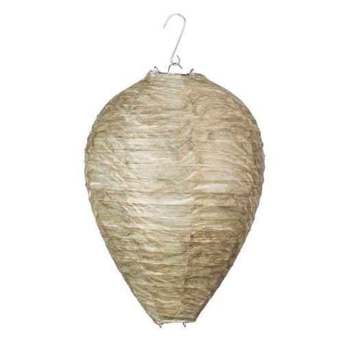 1-10PCS Hanging Fake Wasp Nest Decoy Waterproof Hornet Fly Catcher Insect Paper Drive Beehive Paper Lantern Hornets Repellent Tr