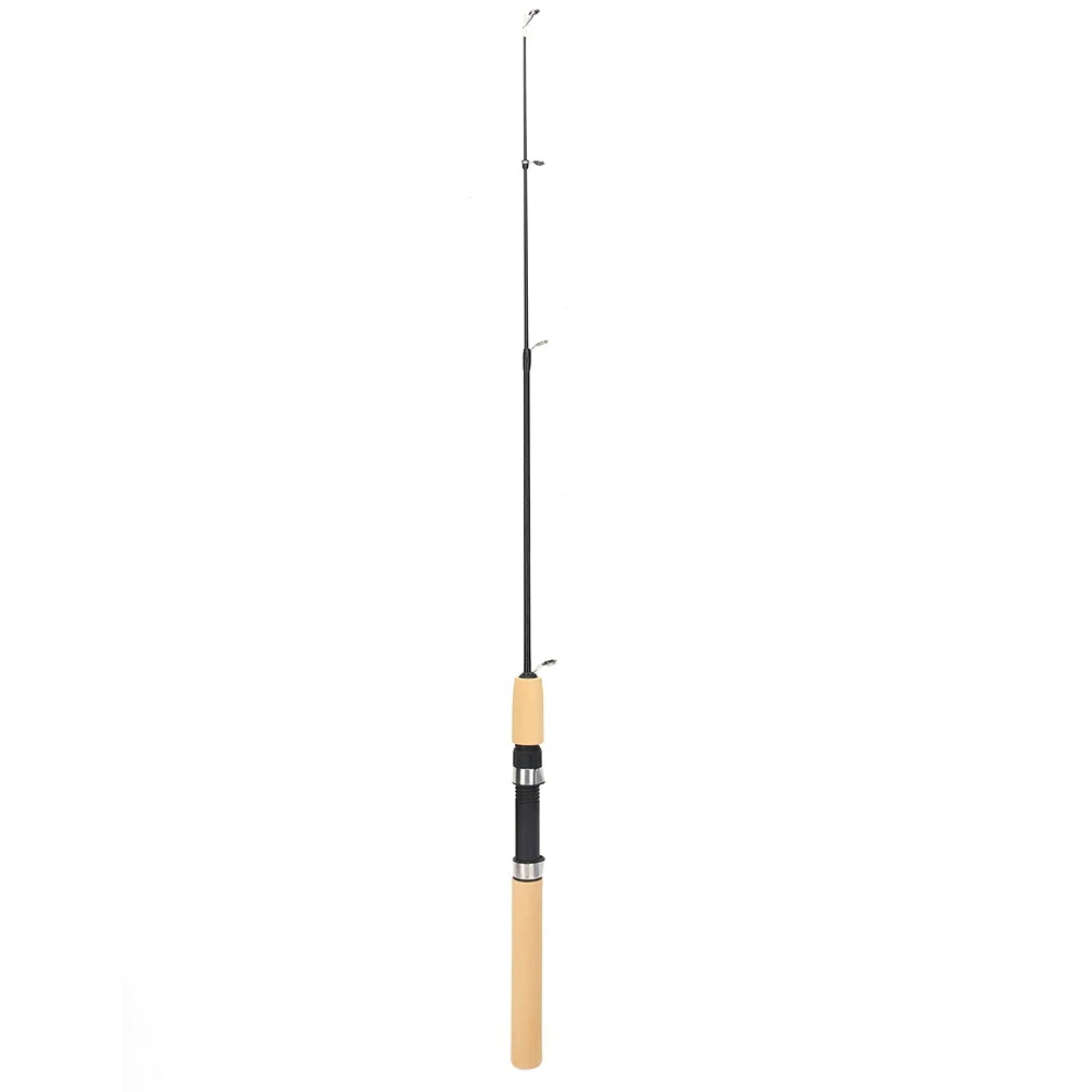 60/80/100cm Ice Fishing Rod Portable Fishing Pole Winter Fishing Rod Retractable Fishing Pole Fishing Accessories