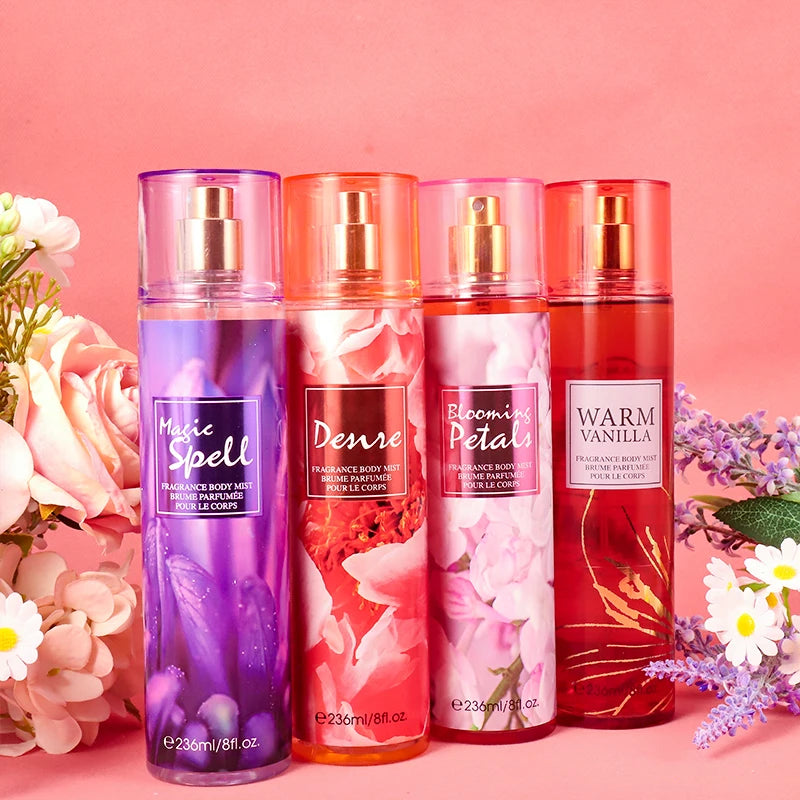 8 Fl.oz/236ml Hair & Body Mist for Women, Floral Fragrance Mist, Fresh Body Spray, Long-Lasting Perfume, Perfect for Daily Use