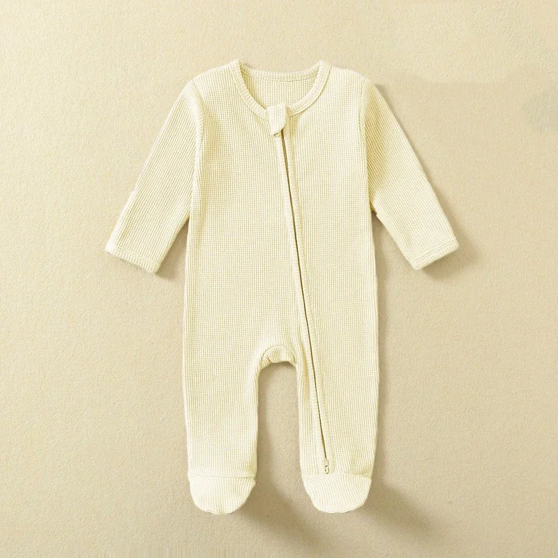 Pijama Mameluco de Algodón Orgánico para Bebé | Suave y Transpirable