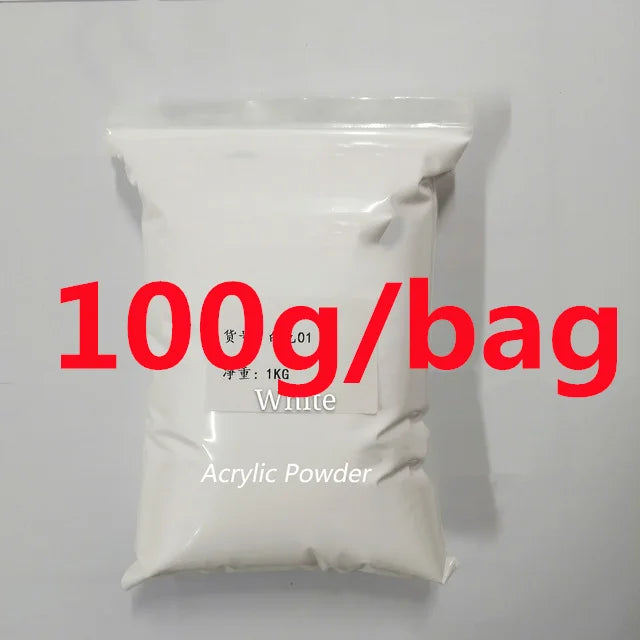 Net100g Nude *Pink Acrylic Powder* 3IN1 Extension/Dipping/Engraving Polymer Builder Powder Fine Profession Nude Crystal Powder