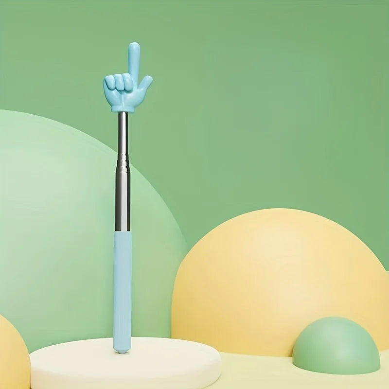 Telescopic reading stick, teaching finger reading stick, a variety of colors to choose from, reading finger