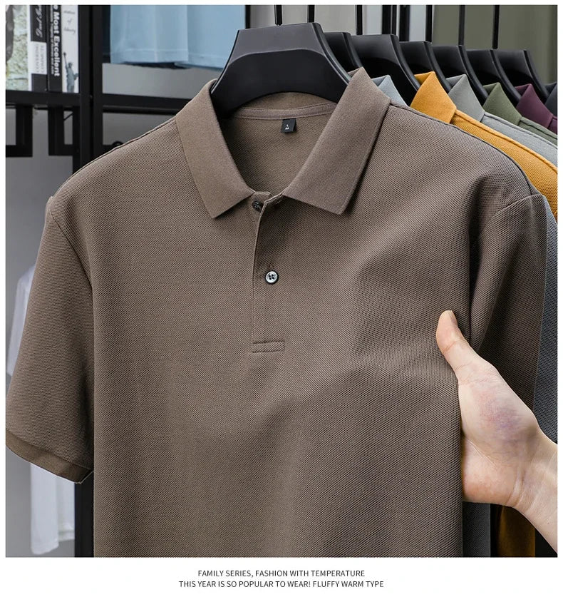 Polo 100% Algodón para Hombre | 19 Colores | Golf y Deporte | Acabado Sedoso 👔