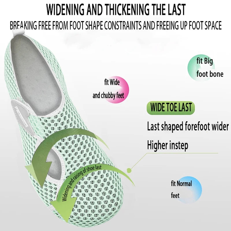 Unisex outdoor water shoes Comfortable quick drying beach socks Barefoot shoes Men women Swimming sneakers Yoga casual shoes