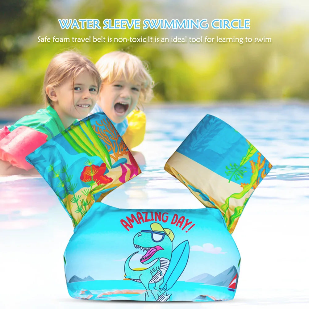 Kids Swimming Floats Ring Cartoon Swim Floating Armband Cute Swim Wing for Kids Children for Baby Toddler