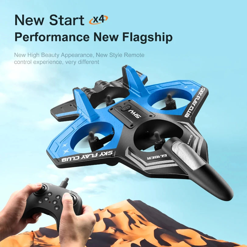 Avión RC Foam YP3 4 Ejes | Acrobacias Aéreas | Control Remoto | Niños 6-12 Años ✈️ - Firu Total Sales